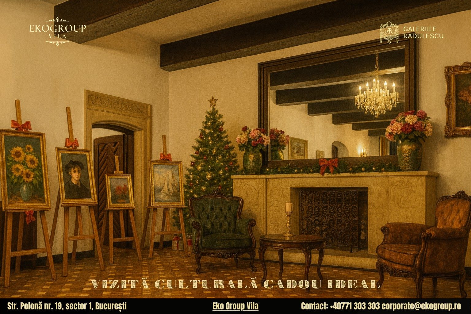 Cadouri de Crăciun copii: O experiență culturală la expoziția «Crăciunul anilor ’30» de la Eko Group Vila